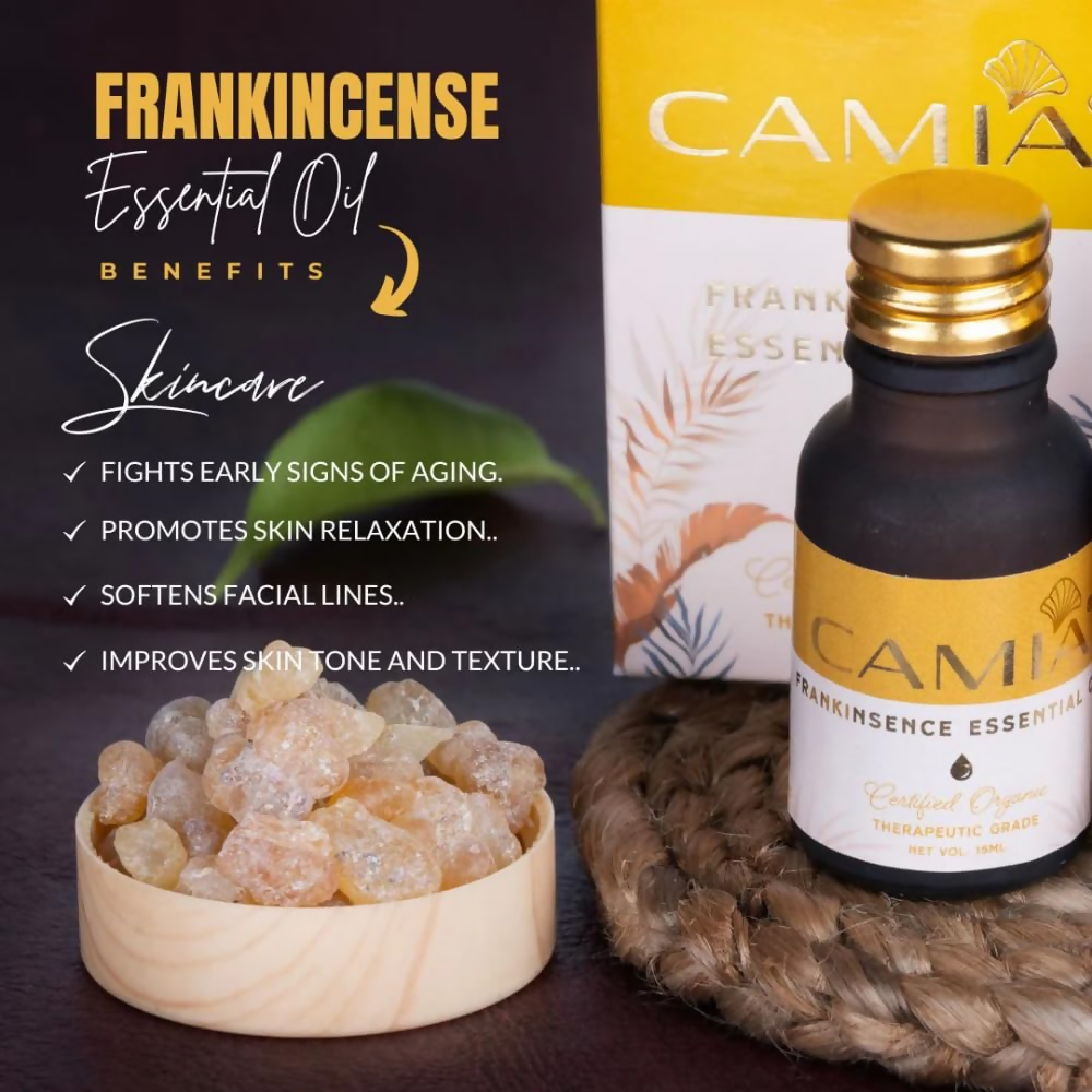 Camia Organic Frankincense Essential Oil | Grocsy