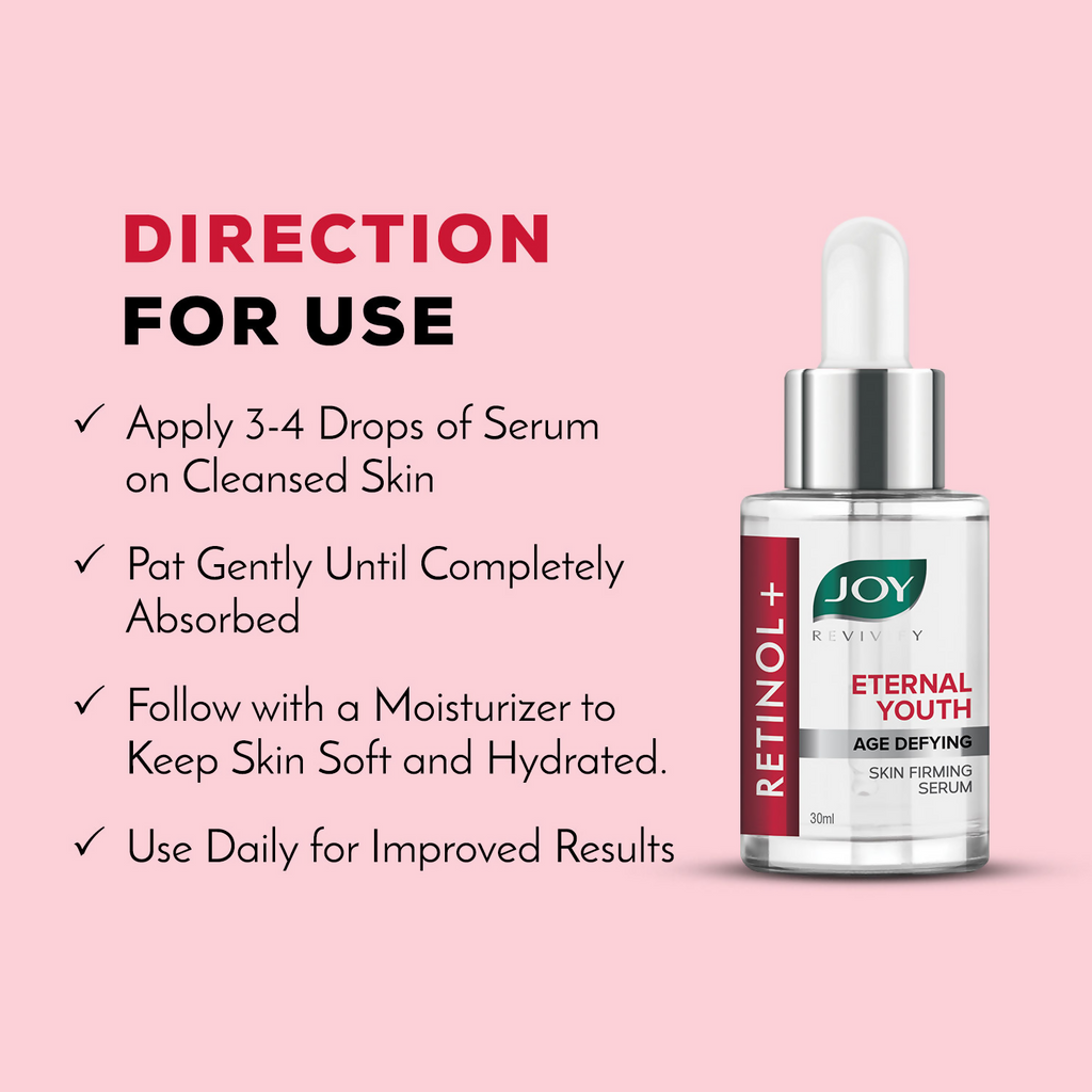 Joy Anti Ageing Retinol Face Serum | Grocsy
