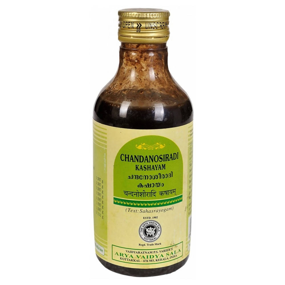 Kottakkal Arya Vaidyasala - Chandanosiradi Kashayam (200ML) | Grocsy