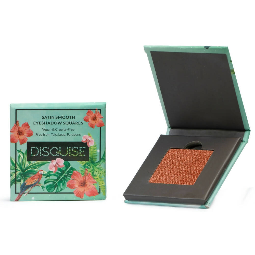 Disguise Satin Smooth Eyeshadow Squares - Satin Copper Lava 205 | Grocsy
