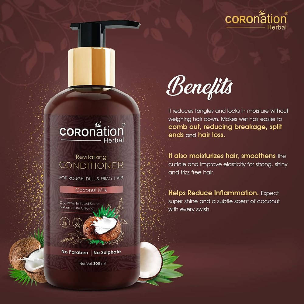 Coronation Herbal Coconut Milk Hair Conditioner | Grocsy