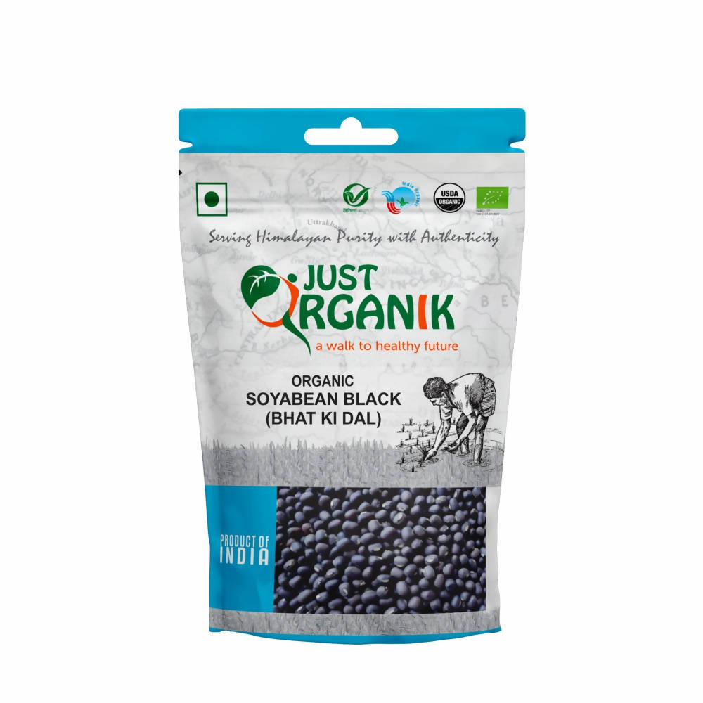 Just Organik Soyabean Black (Bhat Ki Dal) | Grocsy