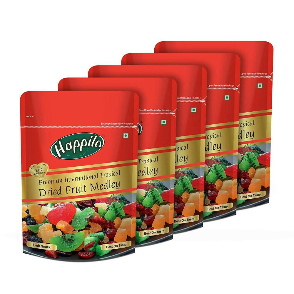 Happilo Premium International Dried Tropical Fruit Medley | Grocsy