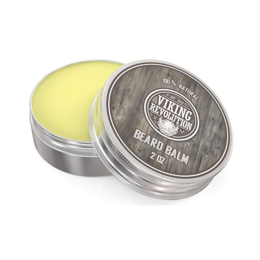 Viking Revolution Beard Balm with Argan Oil & Mango Butter | Grocsy