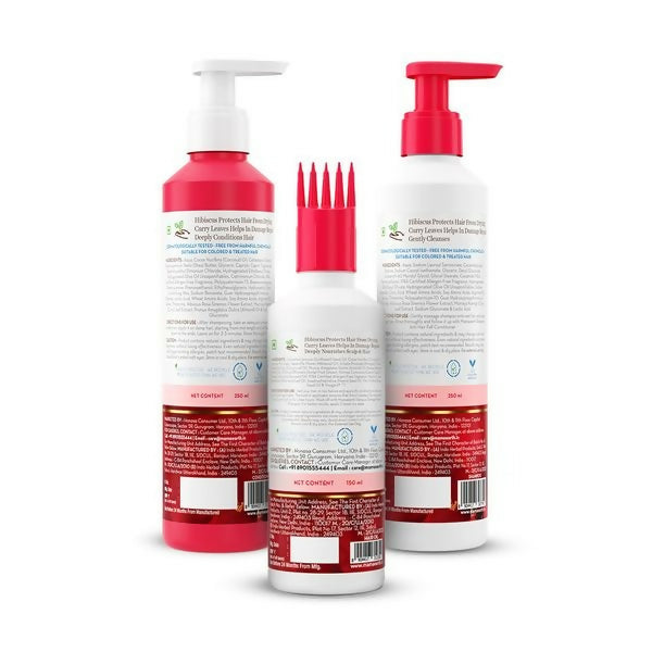 Mamaearth Hibiscus Damage Repair Hair Kit | Grocsy