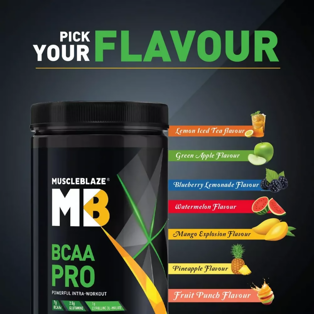 MuscleBlaze BCAA Pro Watermelon | Grocsy