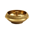 Spillbox Gold Toned Kuber Nandha Deep Pooja Essentials | Grocsy