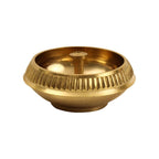 Spillbox Gold Toned Kuber Nandha Deep Pooja Essentials | Grocsy