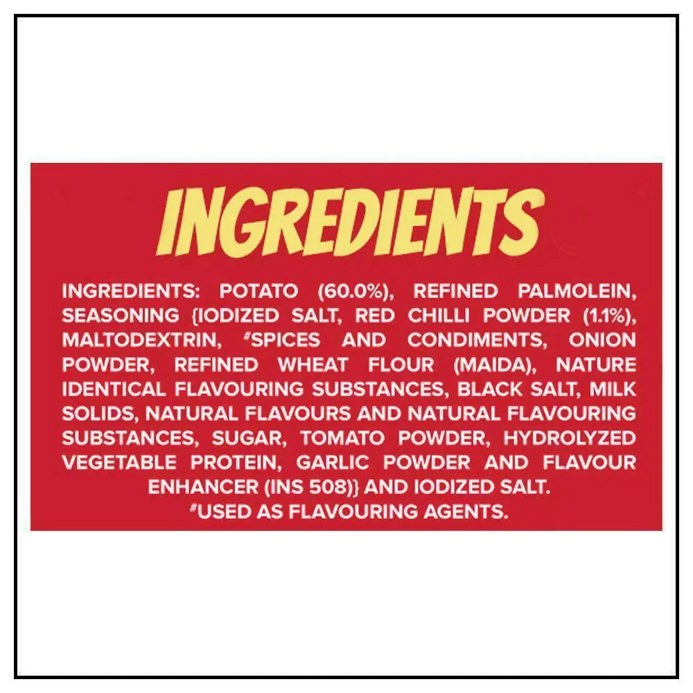 Bingo Original Chilli Sprinkled Potato Chips | Grocsy