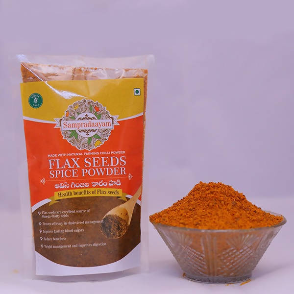 Sampradaayam Flax Seeds Spice Powder | Grocsy