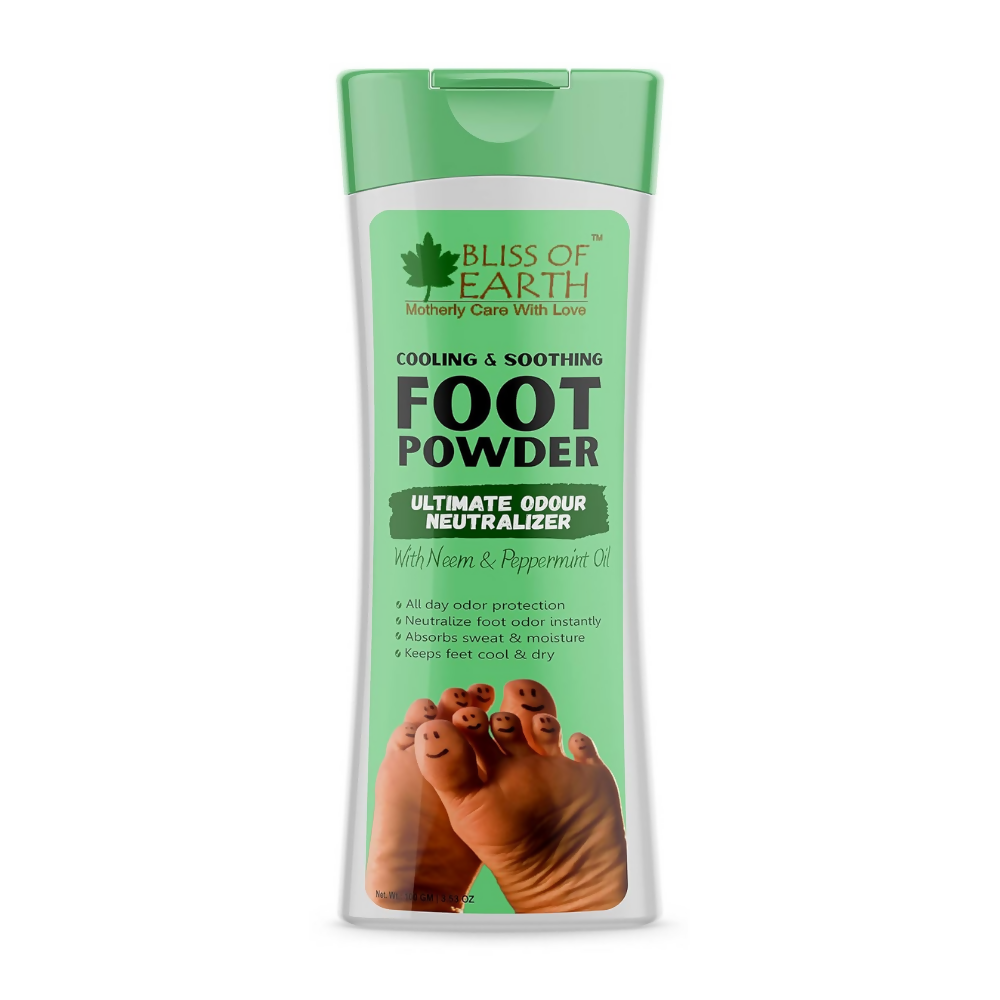 Bliss of Earth Foot Odour Remover Powder | Grocsy