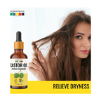 Organix Mantra Castor Body Oil for Hair, Eyebrows & Eyelashes Growth | Grocsy