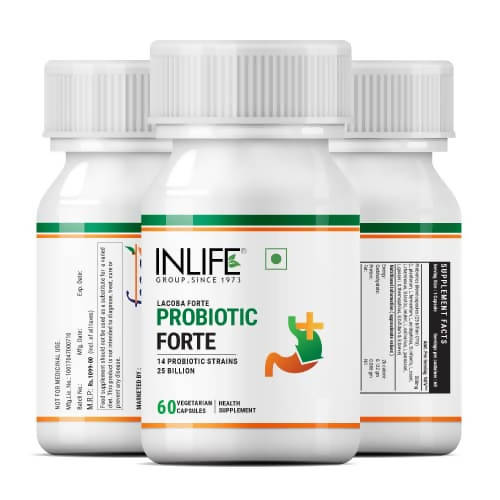 Inlife Probiotics Forte Capsules | Grocsy