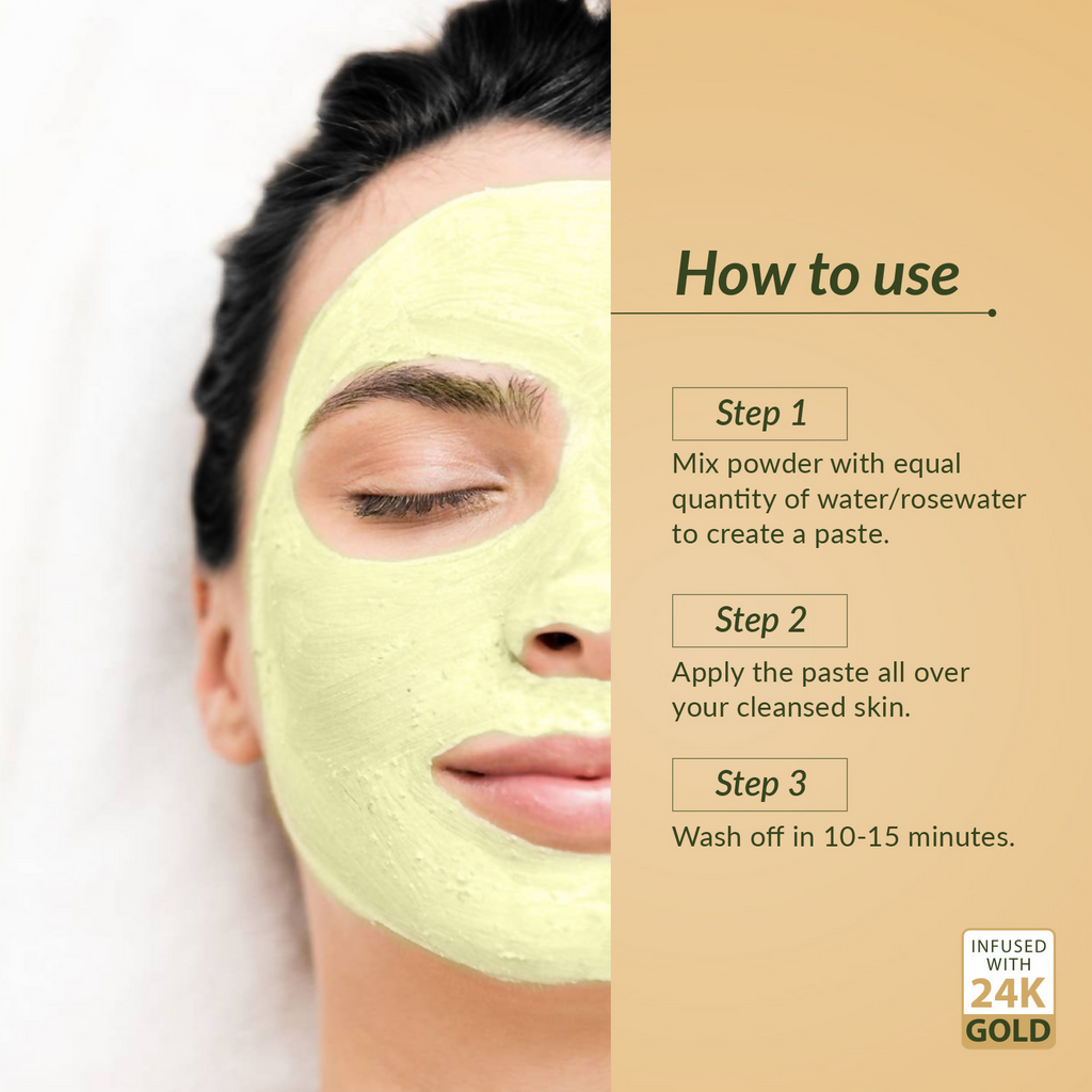 Lotus Botanicals Ubtan De-Tan Radiance Face & Body Mask | Grocsy