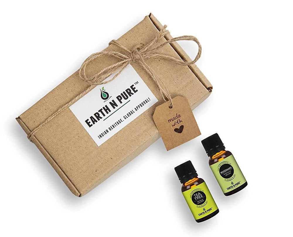 Earth N Pure Rosemary & Tea Tree Essential Oils | Grocsy