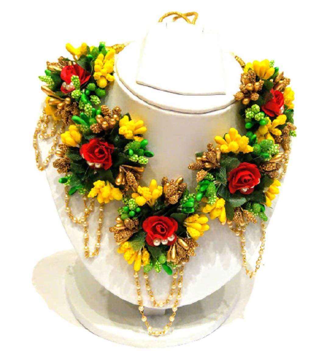Flower Jewellery for Haldi | Grocsy