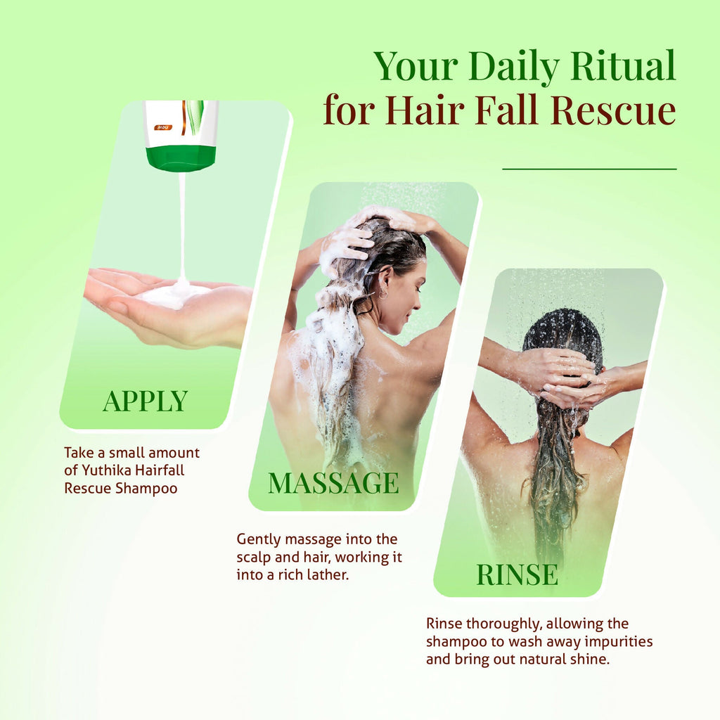 Yuthika Hair Fall Rescue Shampoo For Women & Men | Grocsy
