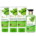 Oriental Botanics Aloe Vera, Green Tea & Cucumber Perfect Body Care Combo | Grocsy