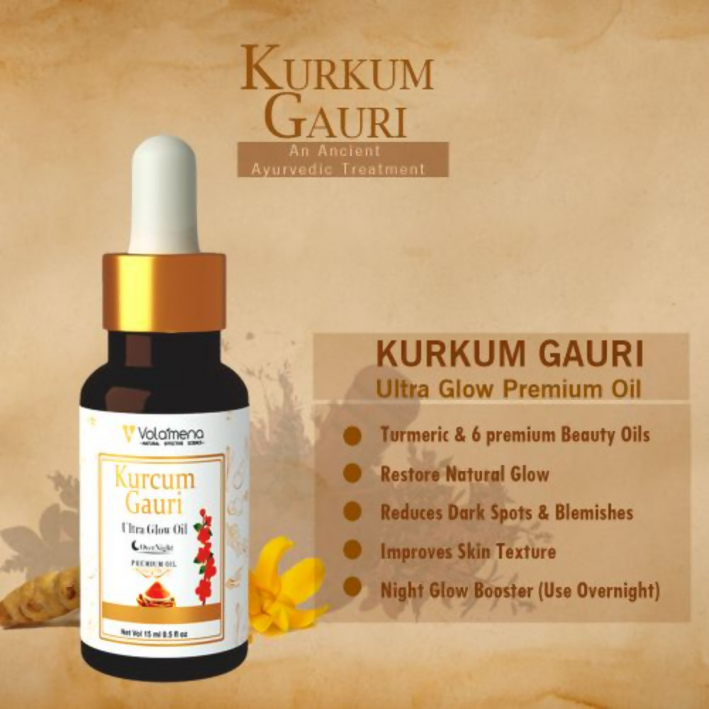 Volamena Kurcum Gauri Ultra Glow Oil | Grocsy