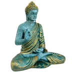 ESPLANADE Resin Meditating Buddha Showpiece | Grocsy