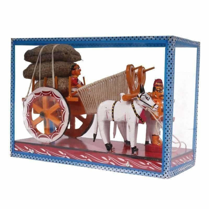 Kondapalli Bullock Cart With Frame (Big size) | Grocsy