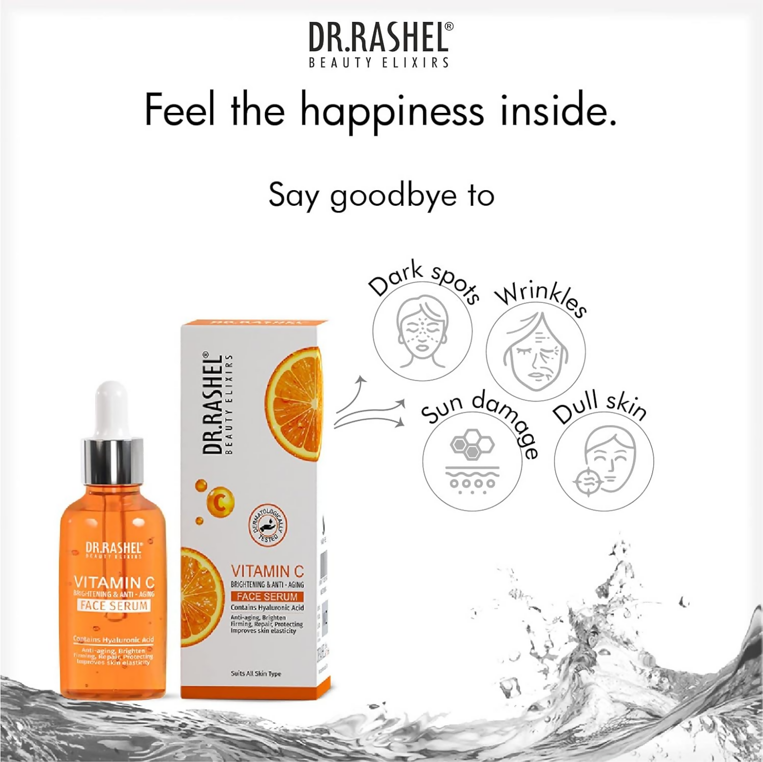 Dr.Rashel Vitamin C Face Serum | Grocsy