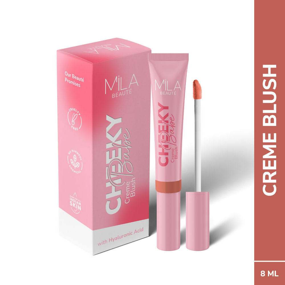 Mila Beaute Cheeky Babe Cream Blush - Peach Time | Grocsy