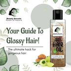 Beauty Secrets Ayurvedic Jadibuti Hair Oil | Grocsy
