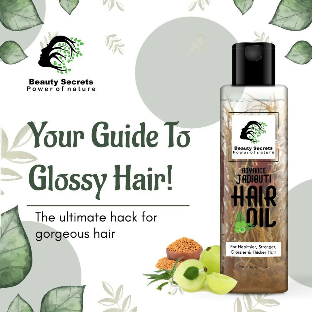 Beauty Secrets Ayurvedic Jadibuti Hair Oil | Grocsy