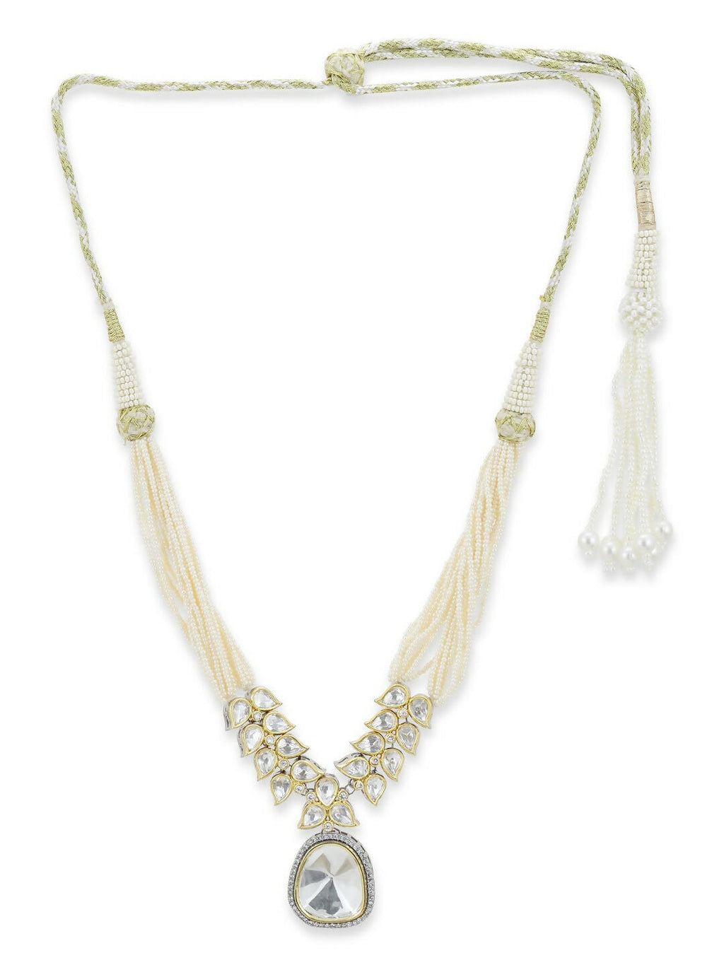 Short Kundan Neckpiece- Ruby Raang | Grocsy