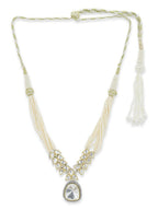 Short Kundan Neckpiece- Ruby Raang | Grocsy