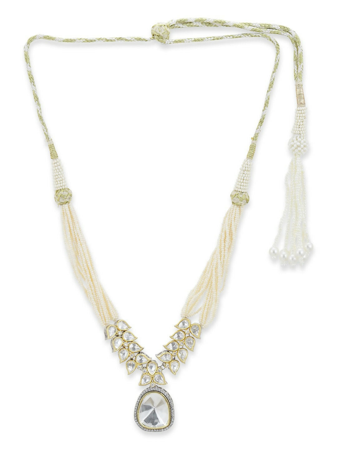 Short Kundan Neckpiece- Ruby Raang | Grocsy