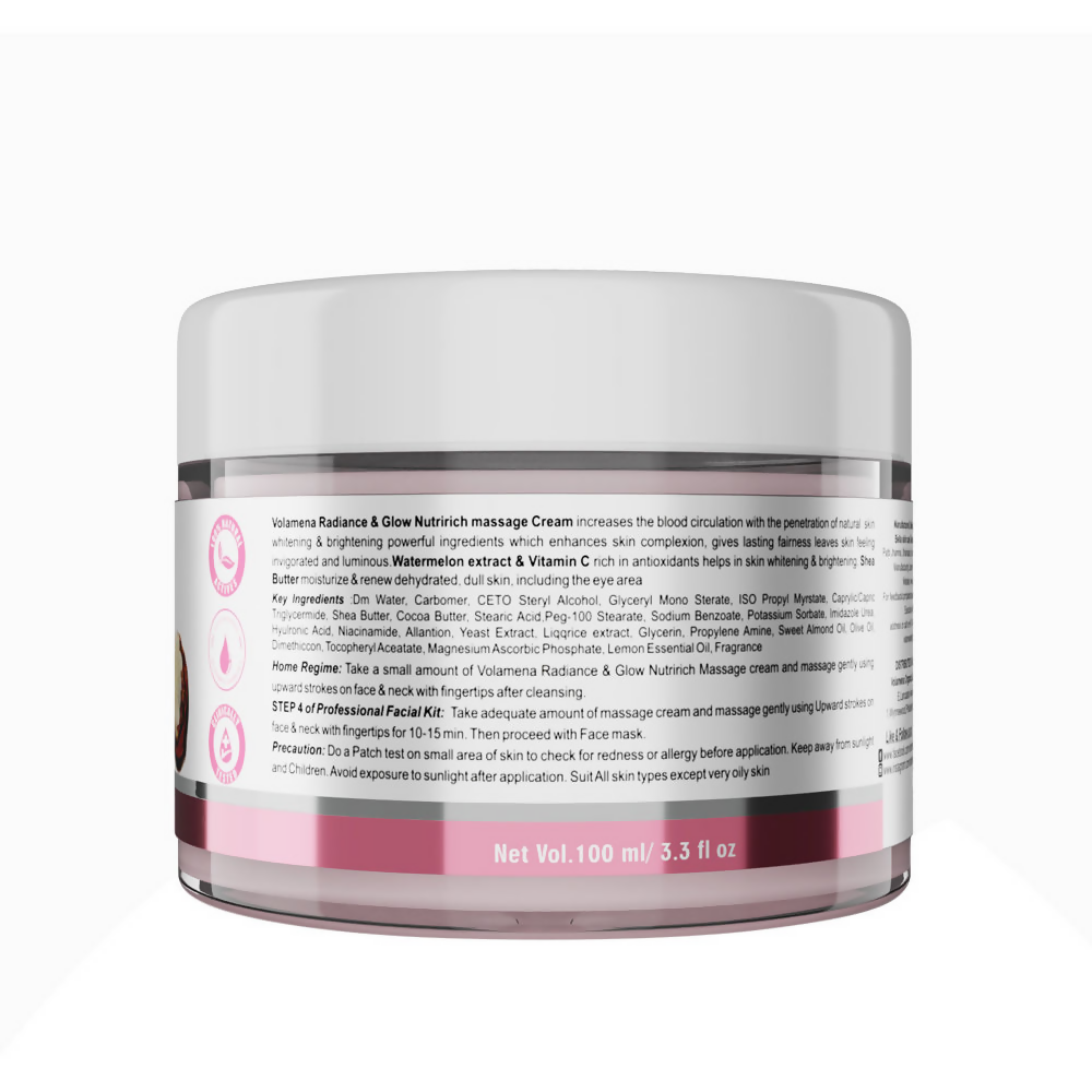 Volamena Radiance & Glow Nutririch Massage Cream | Grocsy