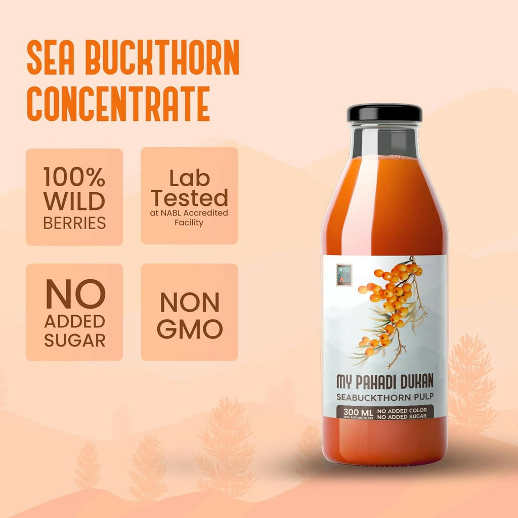 My Pahadi Dukan Himalayan Sea Buckthorn Pulp | Grocsy
