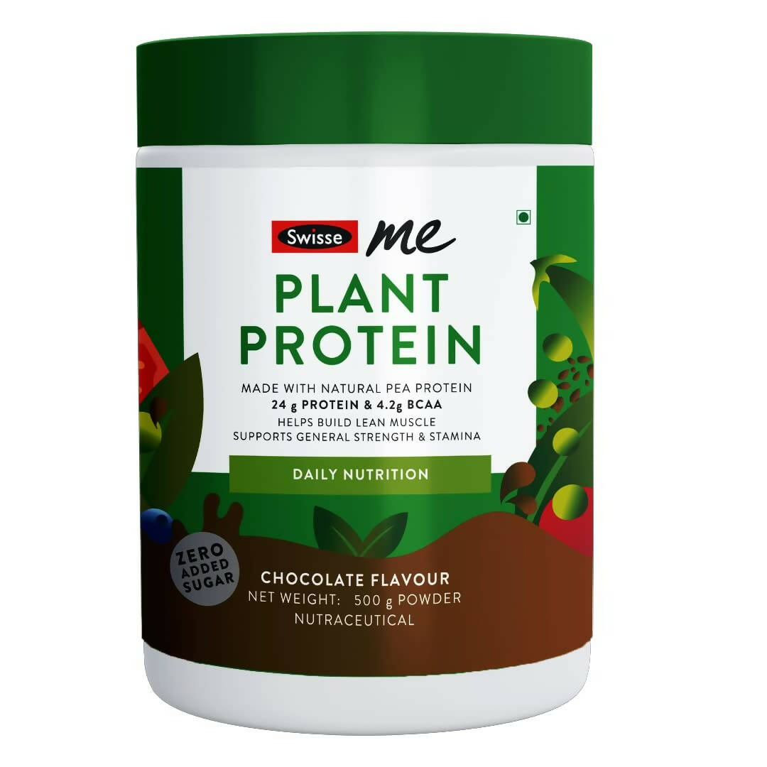 Swisseme Plant Protein Powder - Daily Nutrition For Men & Women | Grocsy