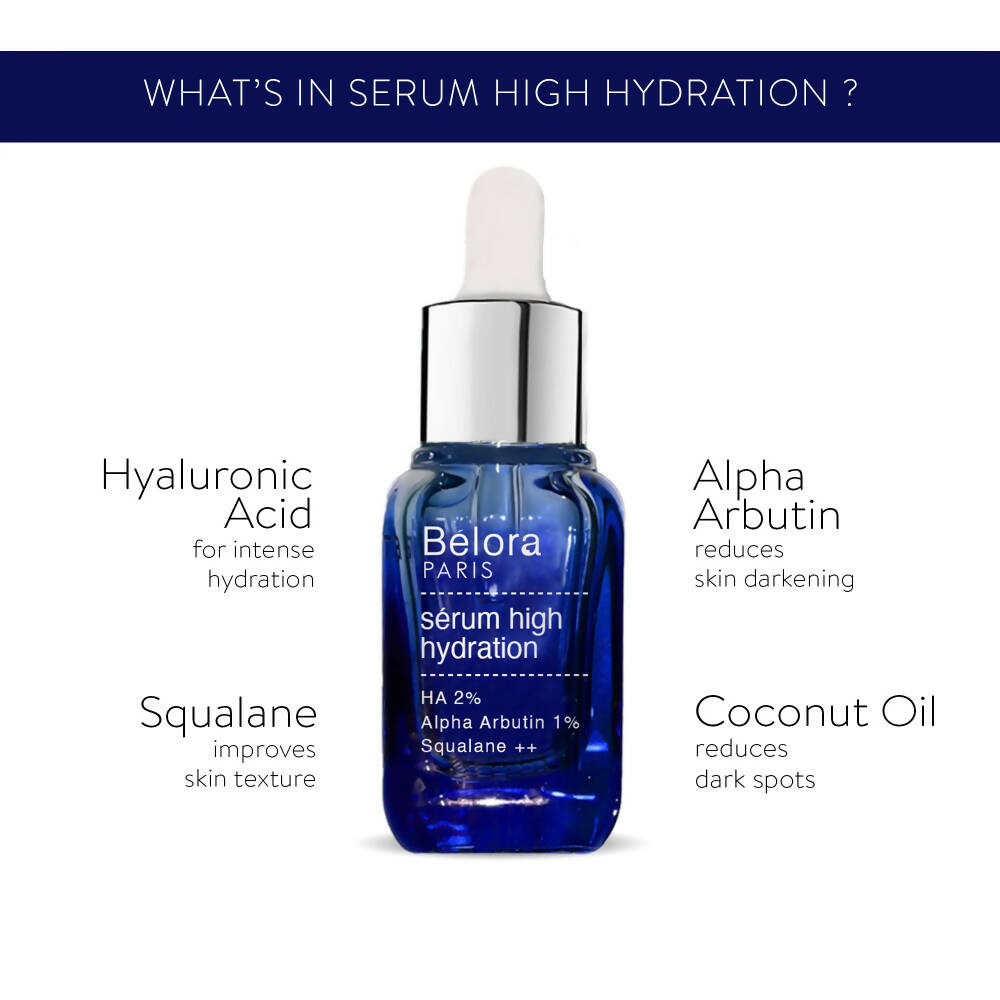 Belora Paris High Hydration - Hyaluronic Acid Serum | Grocsy