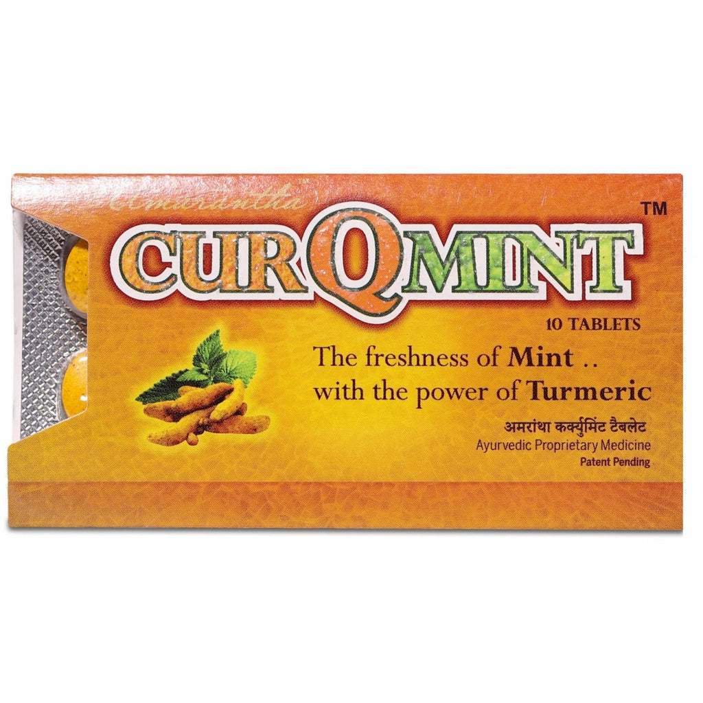 Amarantha Ayurvedic CurQmint Tablets | Grocsy