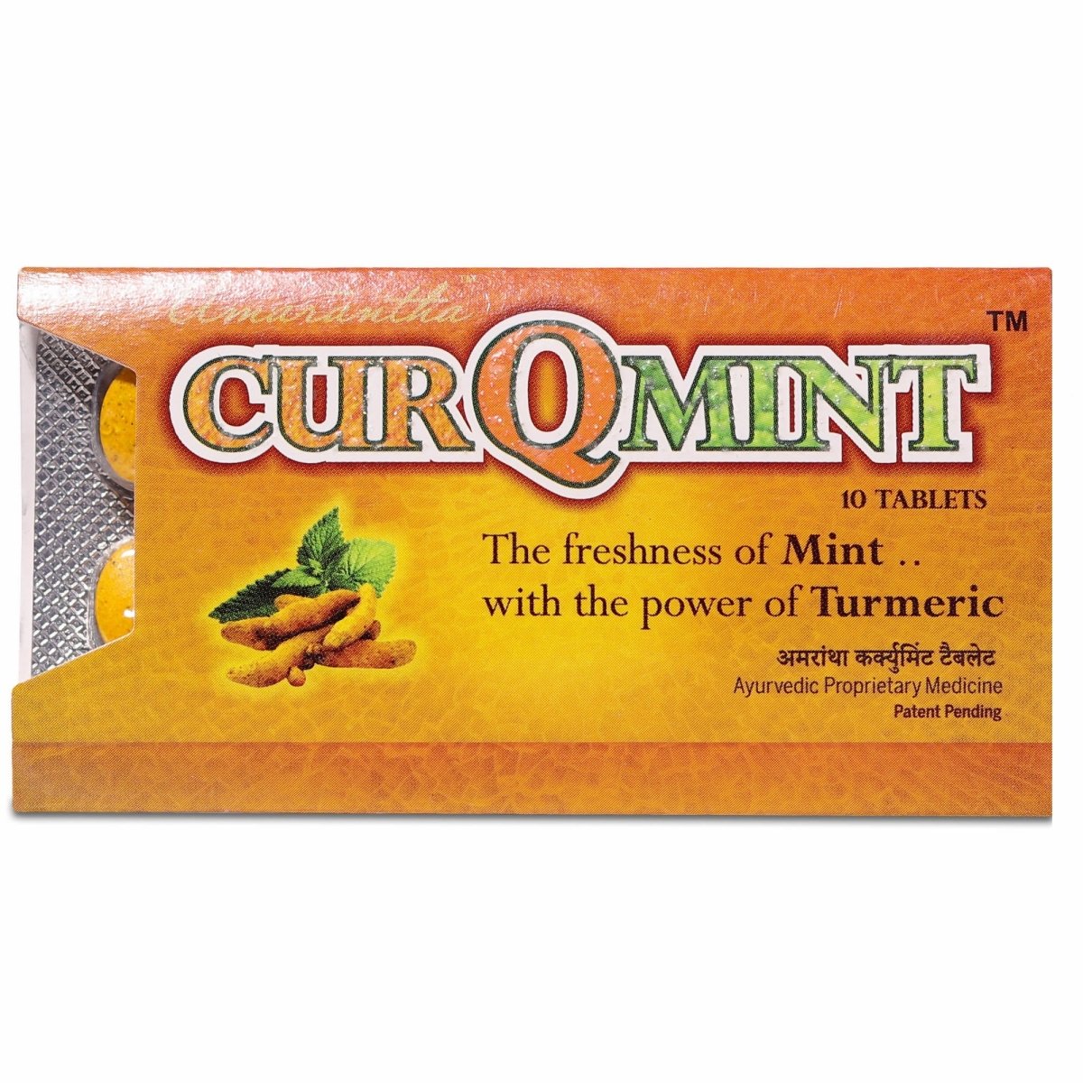 Amarantha Ayurvedic CurQmint Tablets | Grocsy