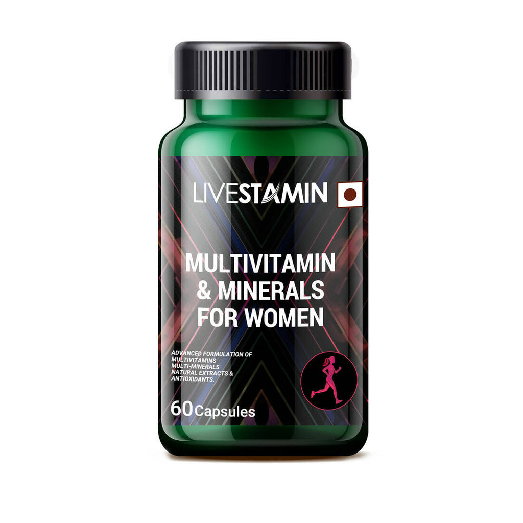Livestamin Multivitamins & Minerals For Women Capsules | Grocsy