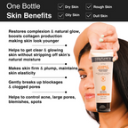 Soulflower Vitamin C Green Tea Brightening Face Wash | Grocsy