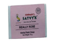 Siddhagiri's Satvyk Really Rose Herbal Bath Soap | Grocsy