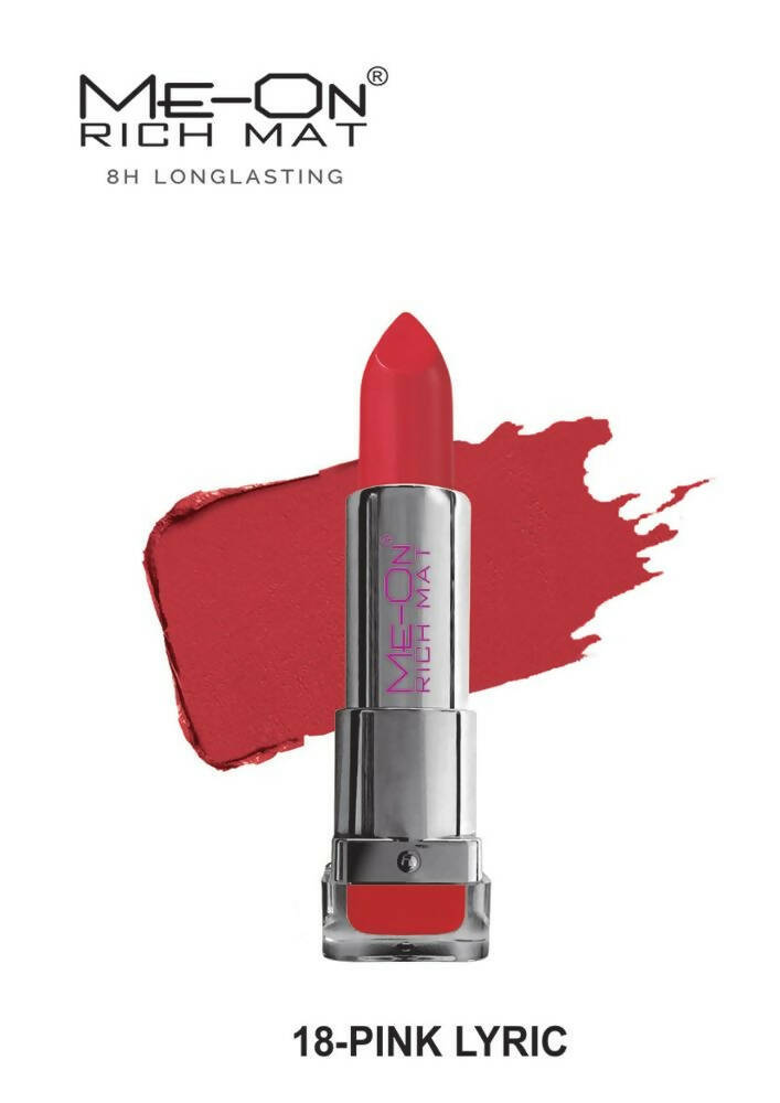 Me-On Professional Rich Mat Lipstick Shade 18 | Grocsy