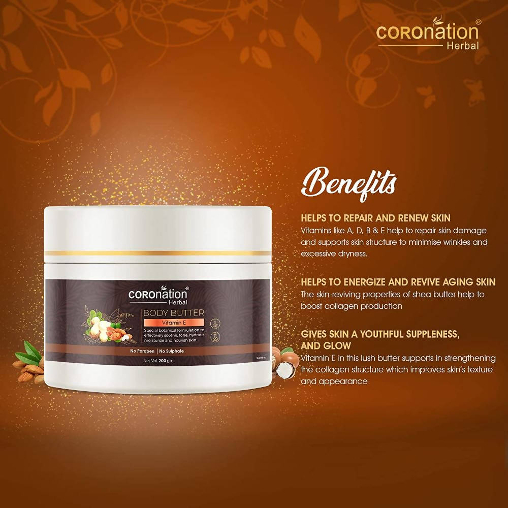 Coronation Herbal Vitamin E Body Butter | Grocsy