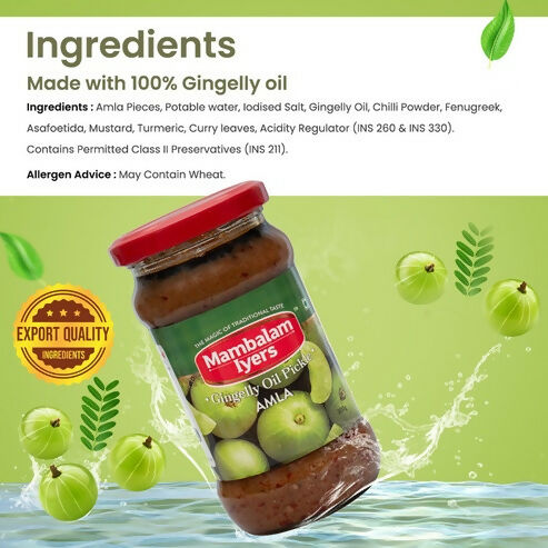Mambalam Iyers Amla Pickle | Grocsy