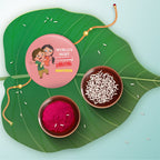 Indianvibez Annoying Brother Metal Rakhi with Fridge Magnet - Kids Rakhi | Grocsy