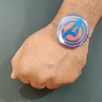 Indianvibez Avengers Metal Rakhi with Fridge Magnet - Kids Rakhi | Grocsy