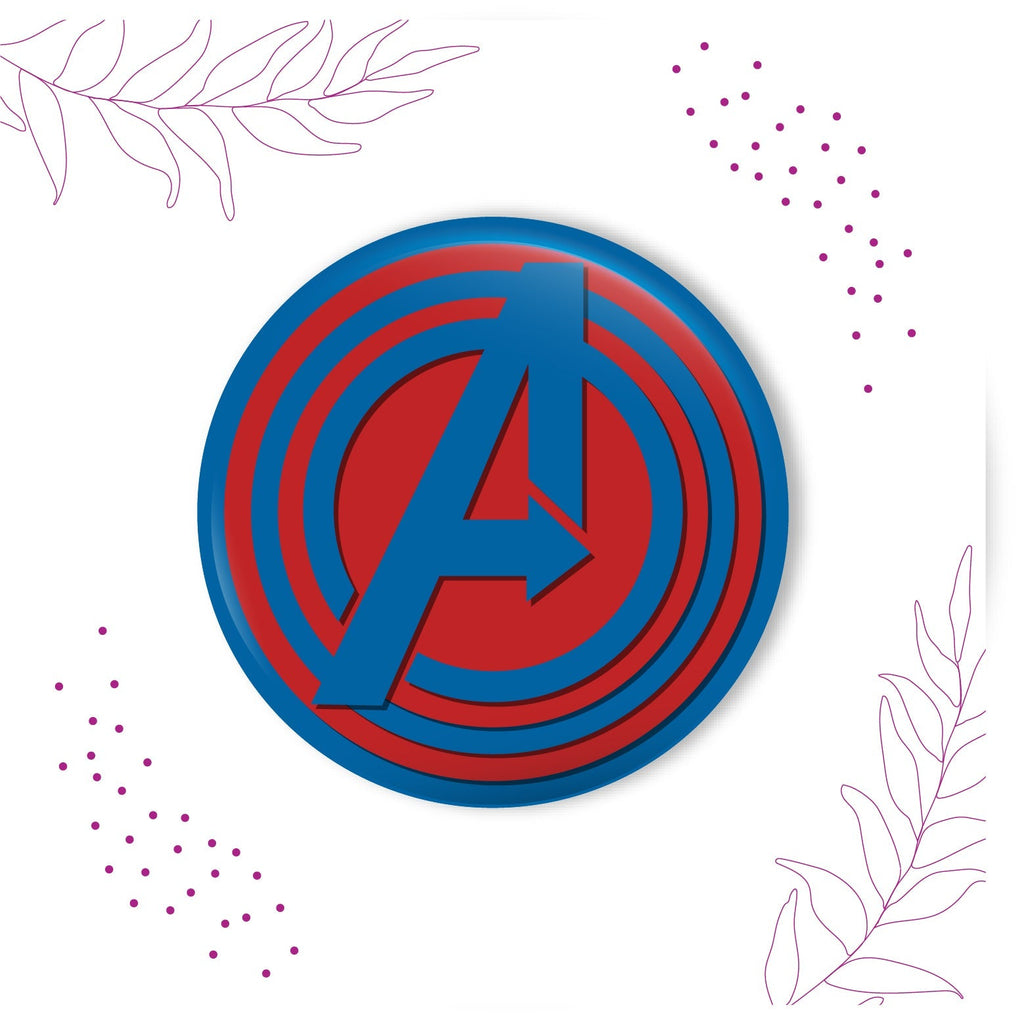 Indianvibez Avengers Metal Rakhi with Fridge Magnet - Kids Rakhi | Grocsy