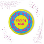 Indianvibez Caring Bhai Metal Rakhi with Fridge Magnet - Kids Rakhi | Grocsy