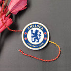 Indianvibez Chelsea Metal Rakhi with Fridge Magnet - Kids Rakhi | Grocsy