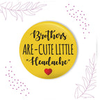 Indianvibez Brothers are Cute Little Headache Metal Rakhi with Fridge Magnet - Kids Rakhi | Grocsy